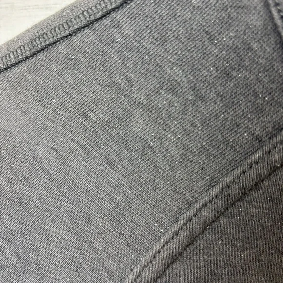 Lululemon Cuddle Up Jacket Heathered Blurred Grey Sparkle - Full Zip High Collar - Picture 12 of 16
